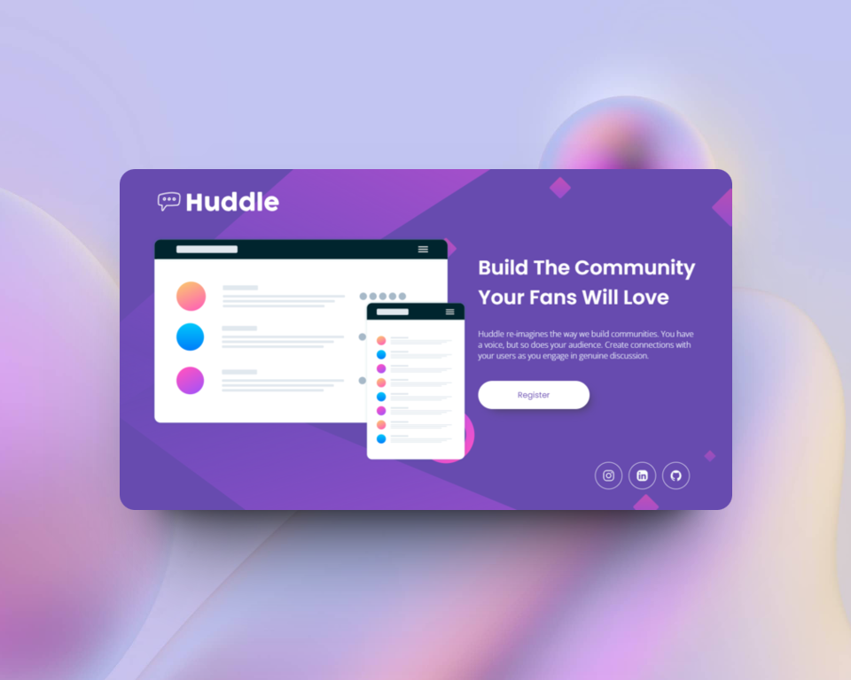 landing page image